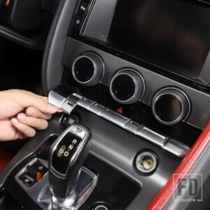 ジャガー ABS F タイプ 2013-2024 中央制御空調ボタンスイッチカバー装飾ステッカーカーアクセサリー