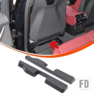 BMW ABS 黒 5シリーズ G60 2024 2025 カーシートアンダーエアアウトレットダストカバートリムインテリアアクセサリー