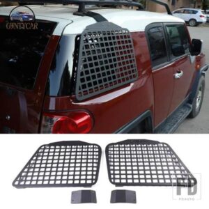 トヨタ FJ クルーザー 2007-2021 合金リアサイドウィンドウ吊り袋ボード外装カーアクセサリー