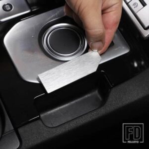 ランドローバー ディスカバリー 4 LR4 2010-2016 中央制御ハンドブレーキ底スパンコールシフト収納スロットスパンコールカーアクセサリー